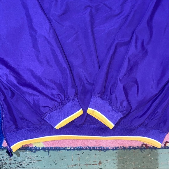 VTG 90’s Starter Minnesota Vikings Windbreaker Jacket Men’s Sz L Y2K Boxy Preppy - Picture 15 of 16
